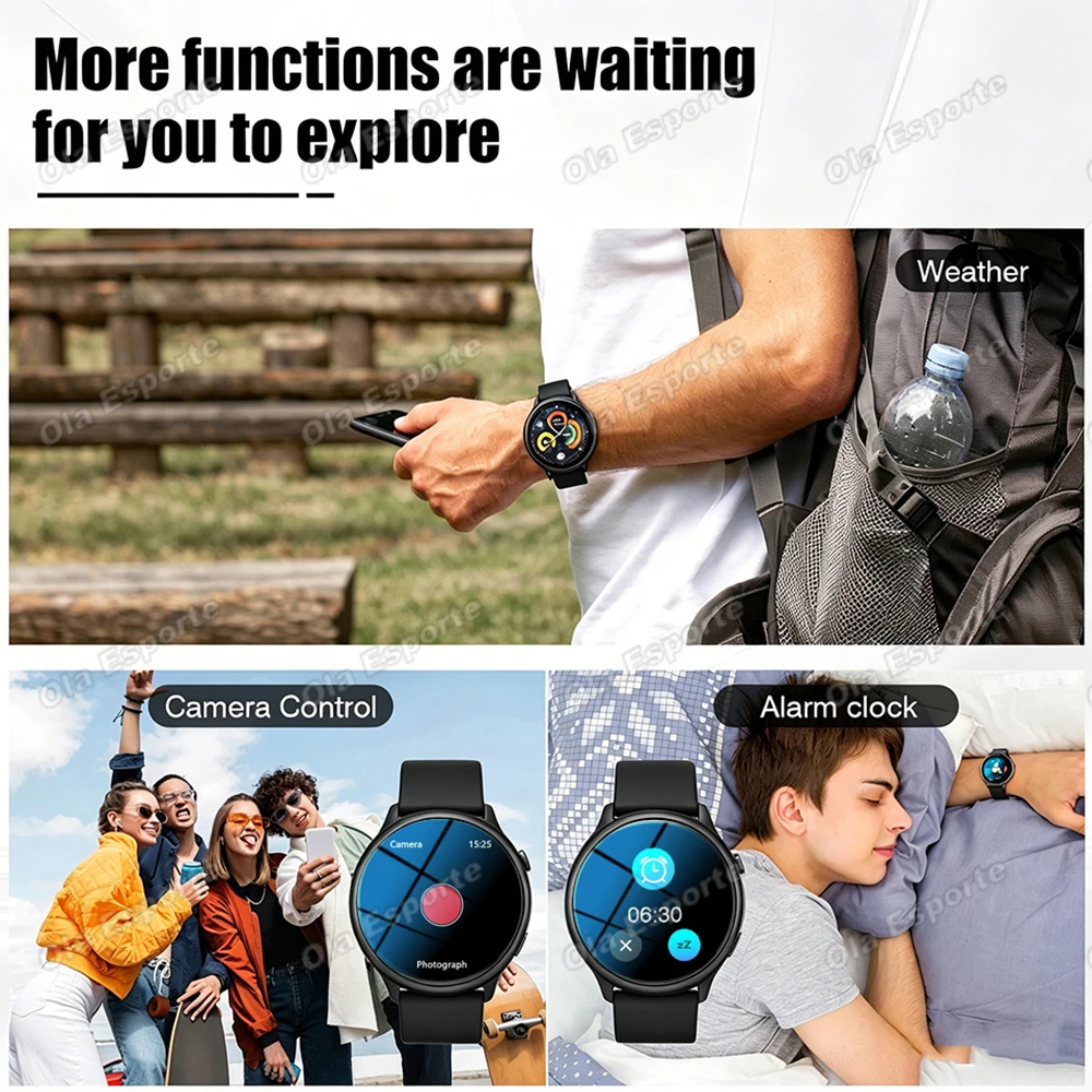 New Dual Strap Smart Watch 2026 Men Women Sports Watch Voice Assistant Heart Health Monitoring Bluetooth Call Digital Smartwatch