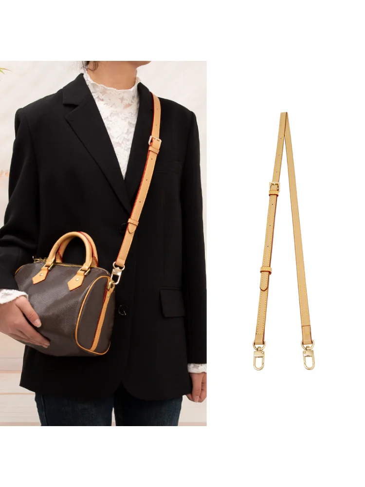 Leather Bag Strap Replacement for Speedy 25 30 Bag Crossbody Handbag Long Adjustable Shoulder Belts DIY Bag Accessories