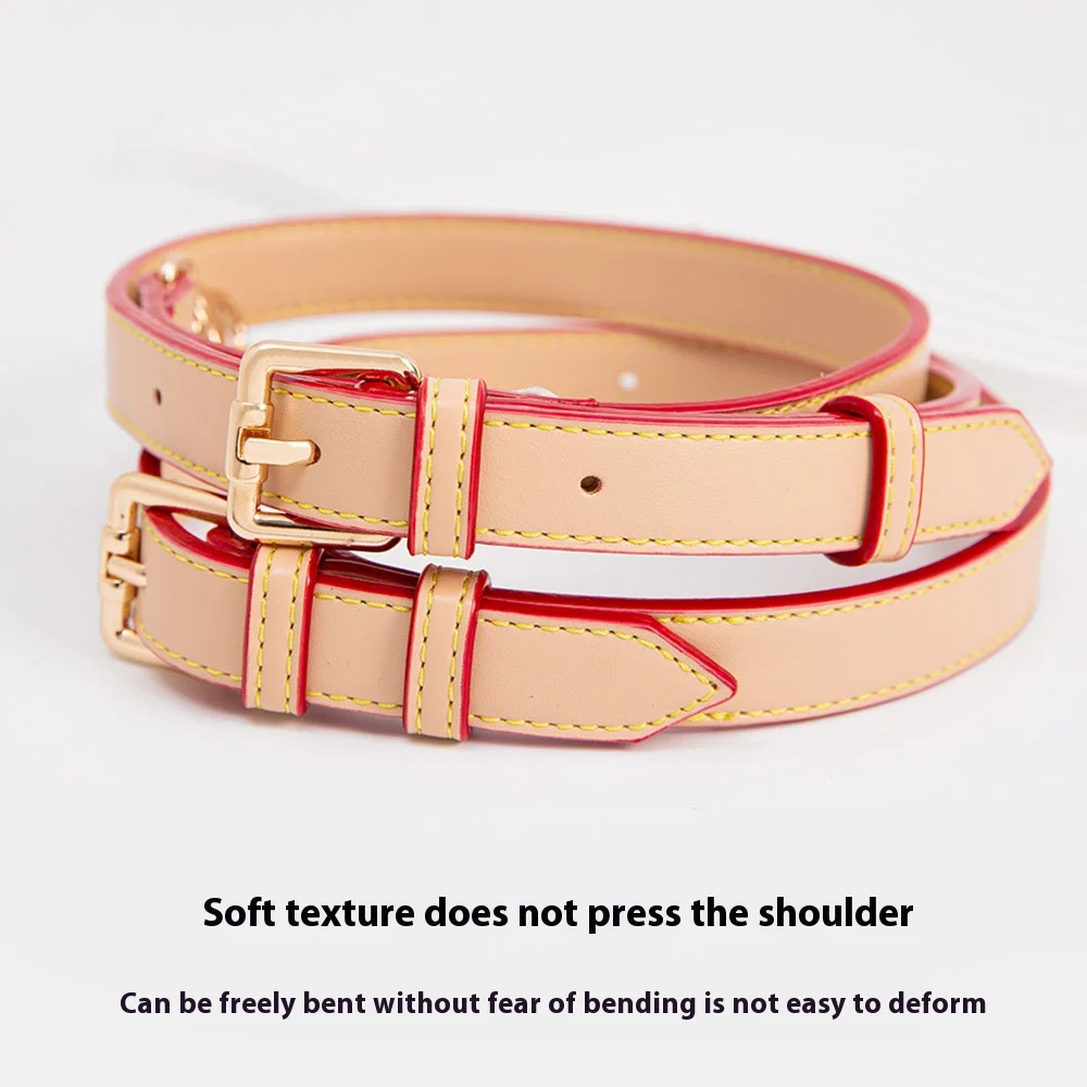 Leather Bag Strap Replacement for Speedy 25 30 Bag Crossbody Handbag Long Adjustable Shoulder Belts DIY Bag Accessories