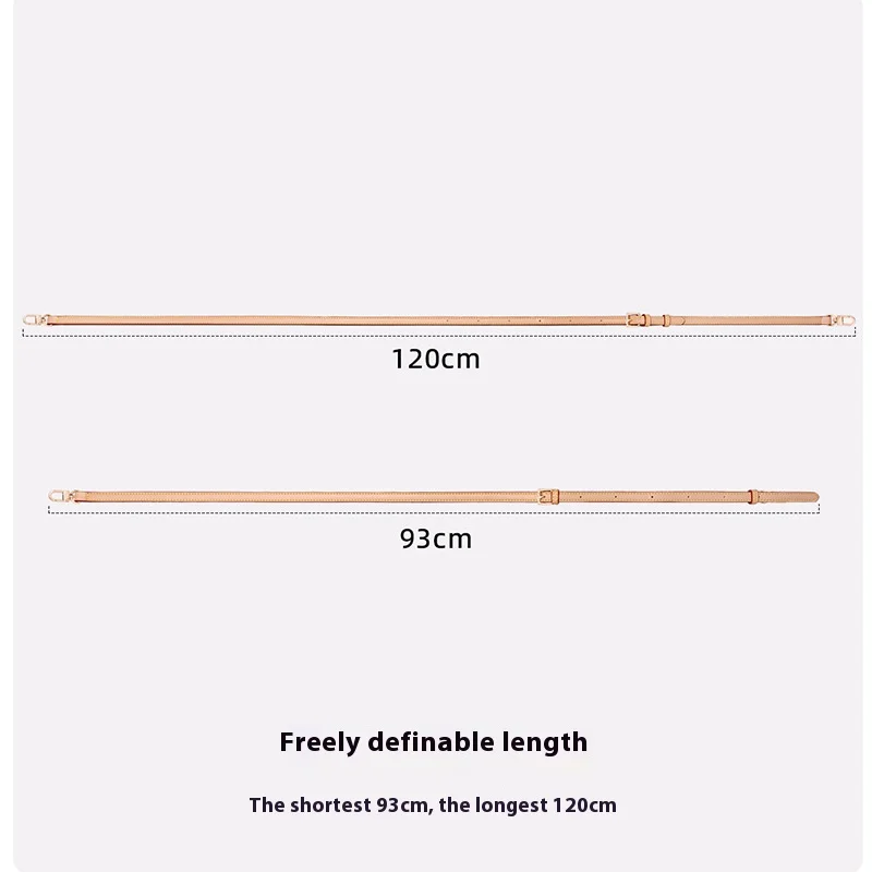 Leather Bag Strap Replacement for Speedy 25 30 Bag Crossbody Handbag Long Adjustable Shoulder Belts DIY Bag Accessories