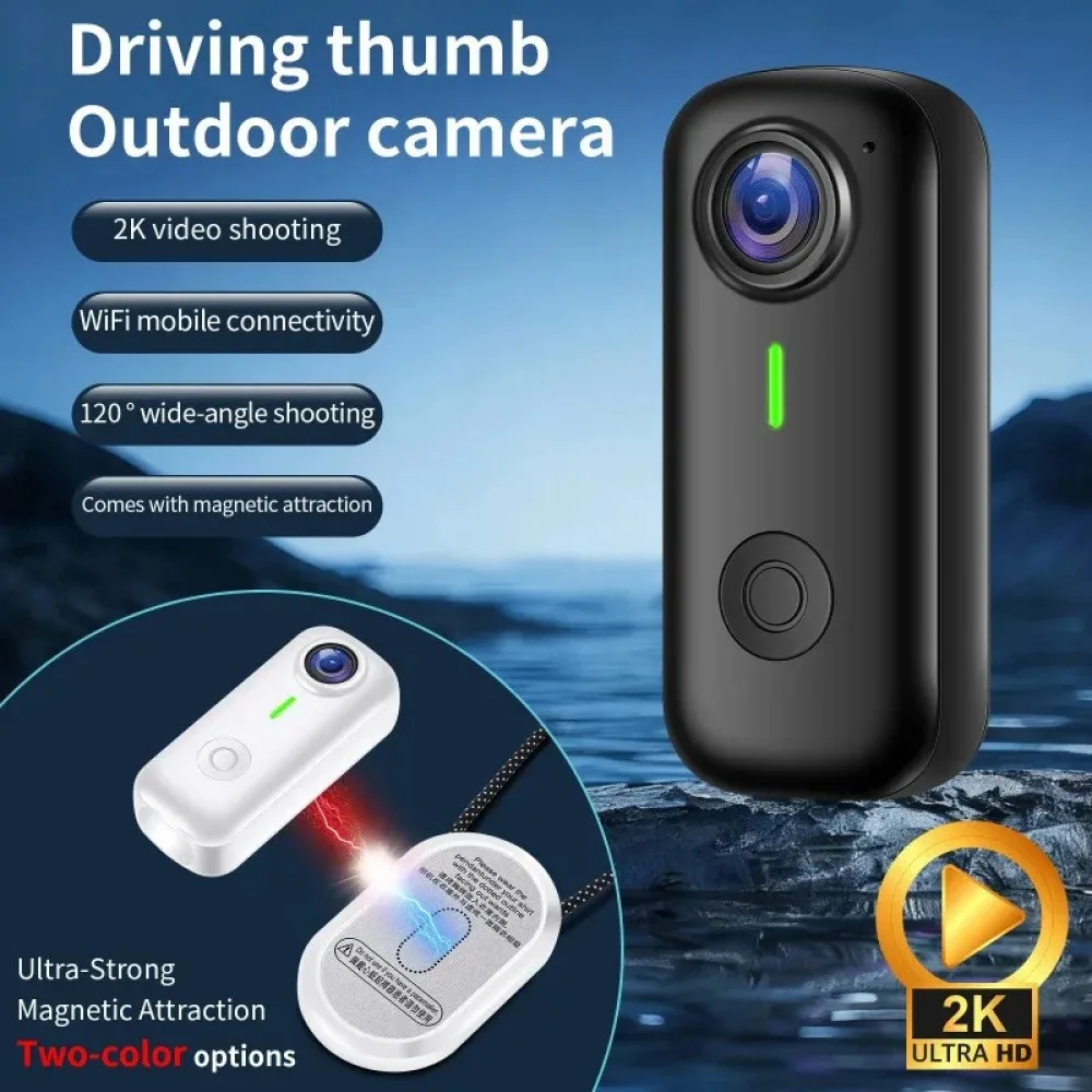 360 Active HDR Video Action Camera 4K Single-Lens Camera Waterproof Stabilization 2.29" Touchscreen Wintersports and Vlogging