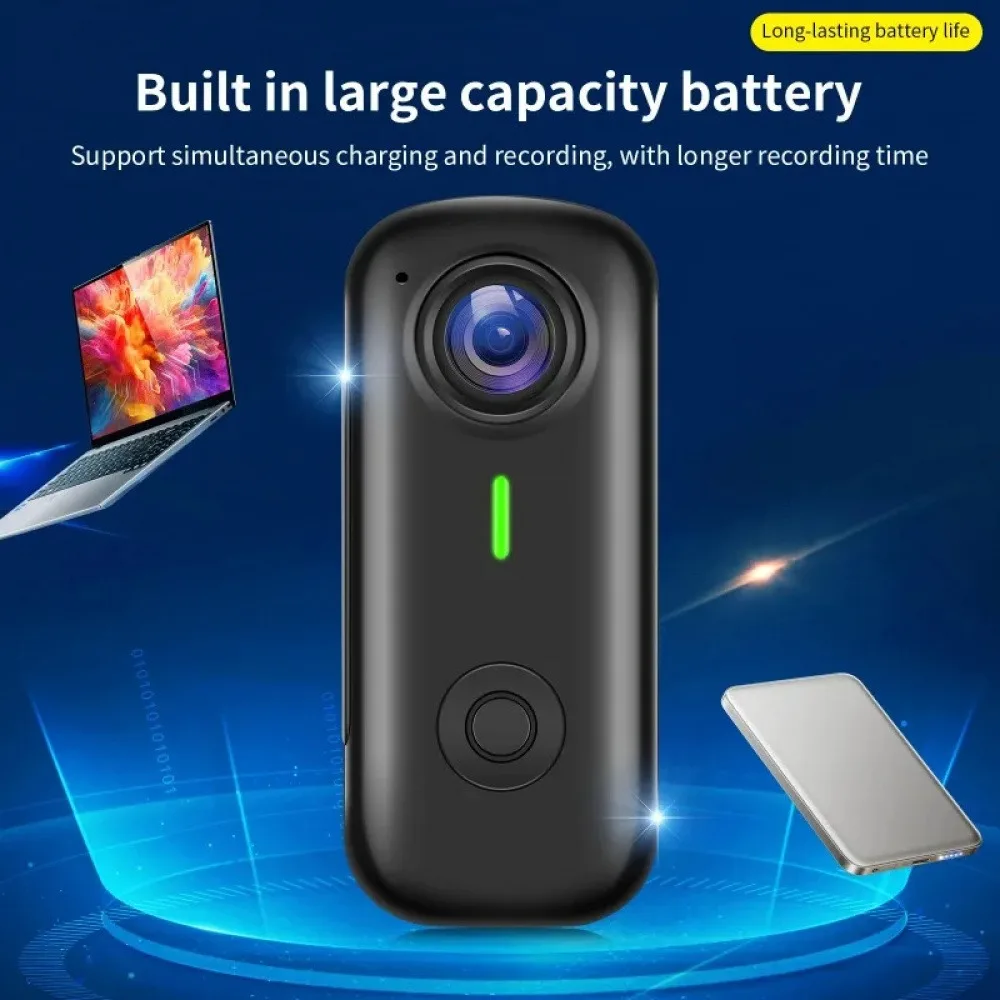360 Active HDR Video Action Camera 4K Single-Lens Camera Waterproof Stabilization 2.29" Touchscreen Wintersports and Vlogging