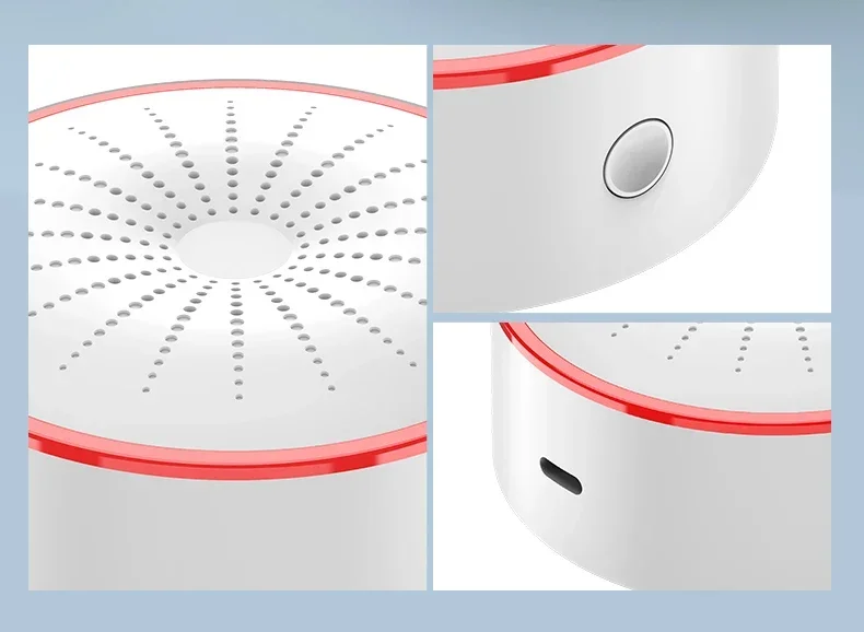 Tuya WiFi Zigbee Smart Siren Sound Light Alarm Home Security Protection System Detector App Control Works With Alexa Google Home