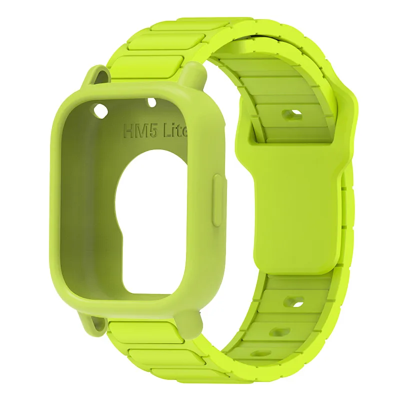 Silicone Case+Strap For Redmi Watch 5 Active Hollow Out Protective Silicone Cover For Redmi Watch 5 Lite Wristband Bracelet