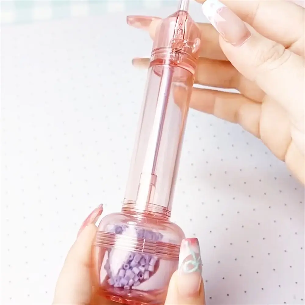 2.6mm Tip Bead Placement Pen Press Crafts Maker Perler Hama Beads Pen Automatic DIY Beads Craft Projects Fuse Beads Pen