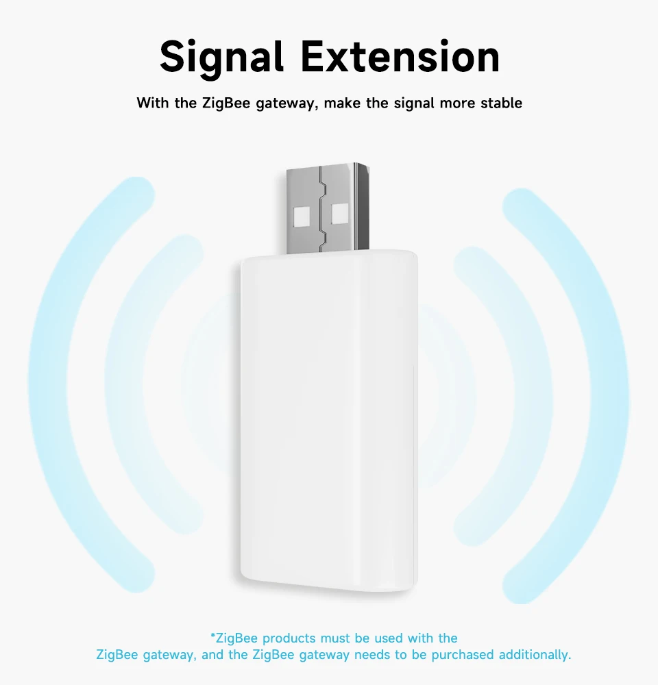 Tuya Mini ZigBee 3.0 Signal Repeater USB Extender Signal Amplifier for Smart Life Need Gateway Smart Home Devices Automation