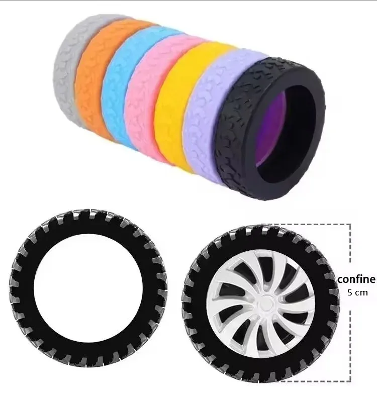 8pcs Silicone Reduce Noise Trolley Box Casters Cover Suitcase Wheels Protection Travel Luggage Caster Shoes