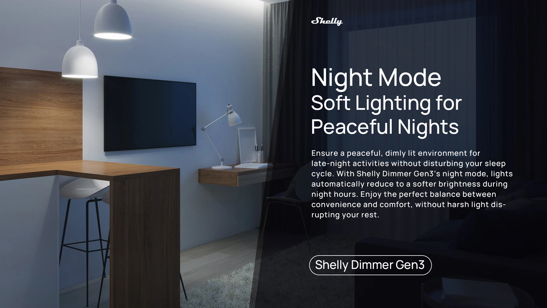 Shelly Dimmer Gen3 Smart Dimmer Light Iot Switch Module Can Be Used With Without Neutral Wire APP Control For Alexa Google Home