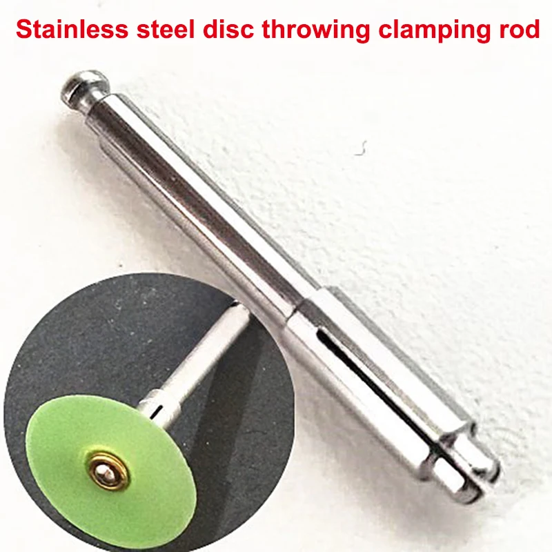 1/3/5/10pcs Dental Polishing Disc Holder Mandrel For Flexi Disc Stainless Steel Ra Shank Tool Fit Polishing Disk Dental Lab