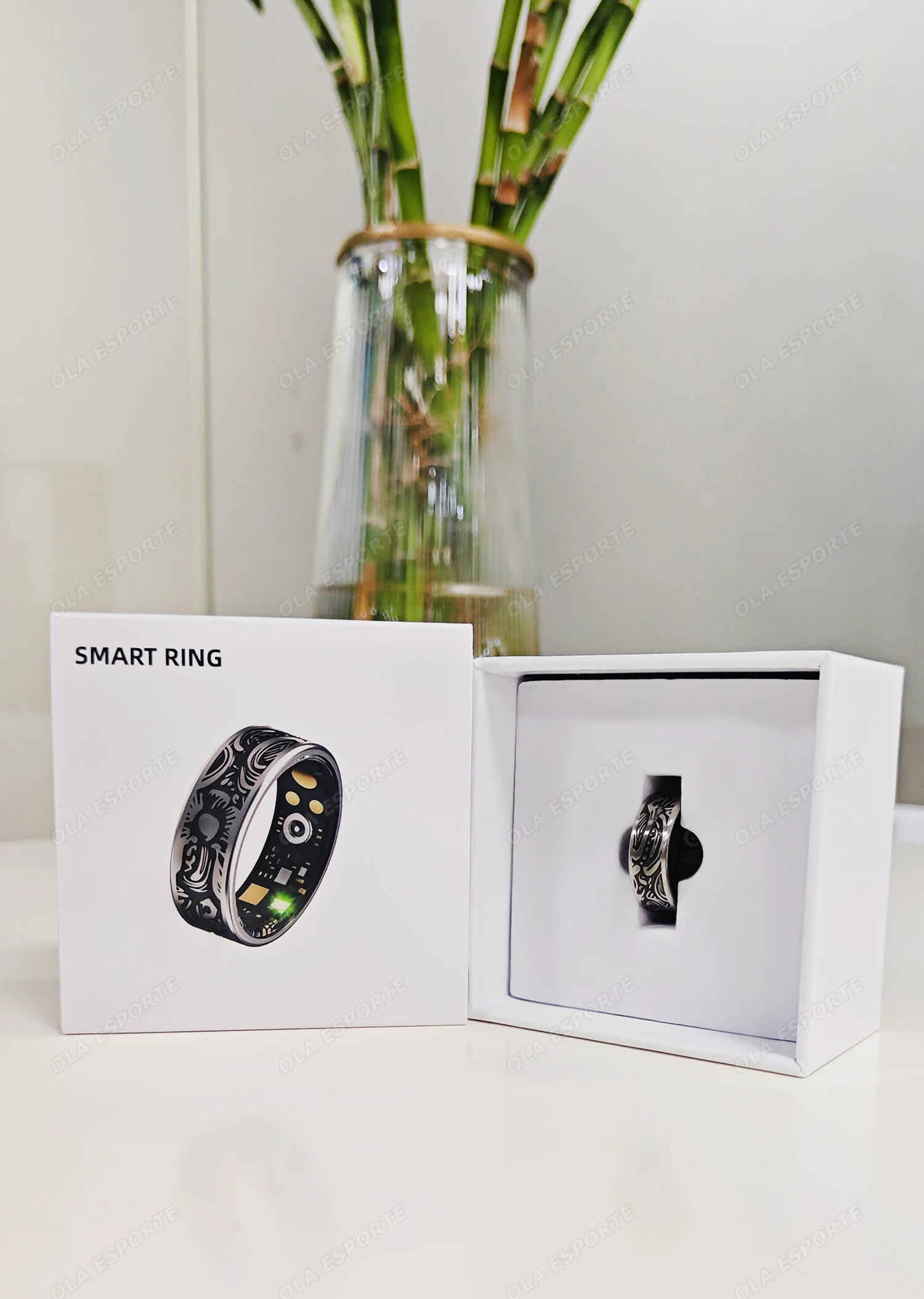 2026 Smart Ring Heart Rate Blood Pressure Blood Oxygen Sleep Monitoring Step Counting Activity Tracking Shared Waterproof Ring
