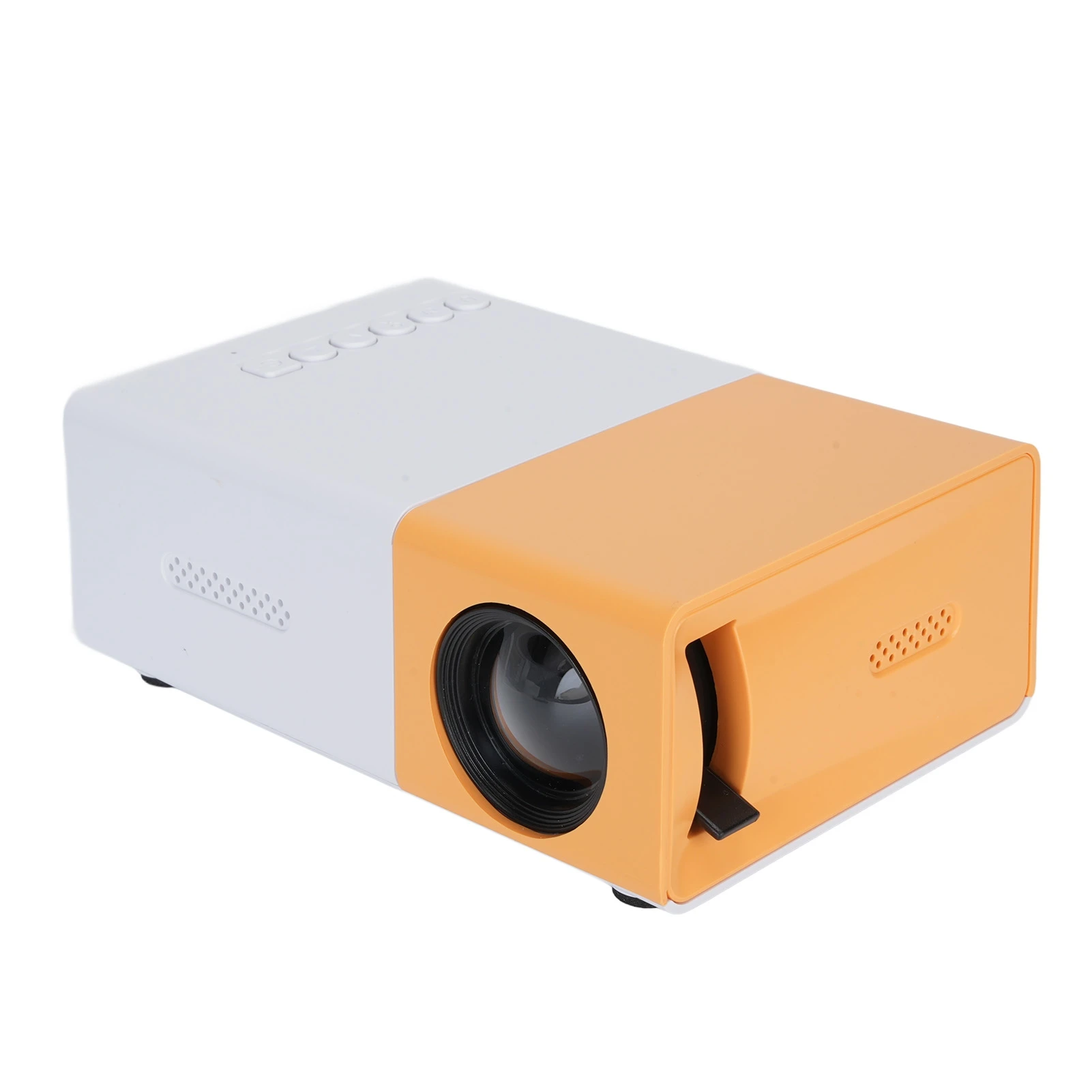 Portable Projector 1080P 100ANSI 1000LM Brightness Manual Focus 100in Screen Support LED Home Theater Projector Movie Projector
