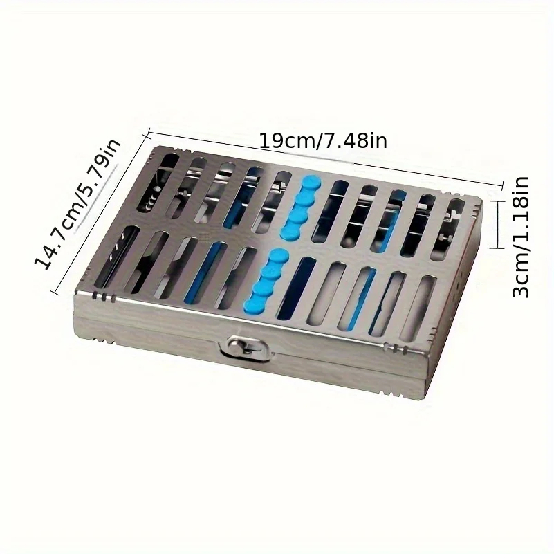 Dental Surgical Instrument Storage Box, Dental Tool Placement Box, Can Be Sterilized at High Temperatures