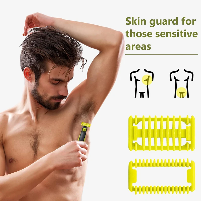 OneBlade 5 in 1 Guard Guide Comb Beard Trimmer 1-5mm Adjustable Combs for One Blade QP2520 QP2530 QP2620 QP2630 QP2724 QP2834