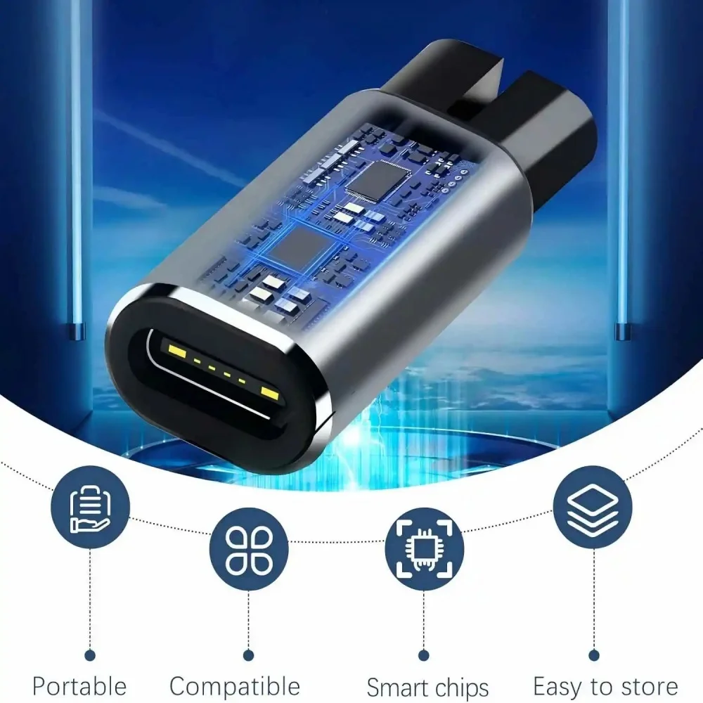 5V Type-C Shaver Adapter Charger Converter Fit for Philips One Blade QP2724 QP2834 QP1424 QP1924 QP4631 Beard Trimmer