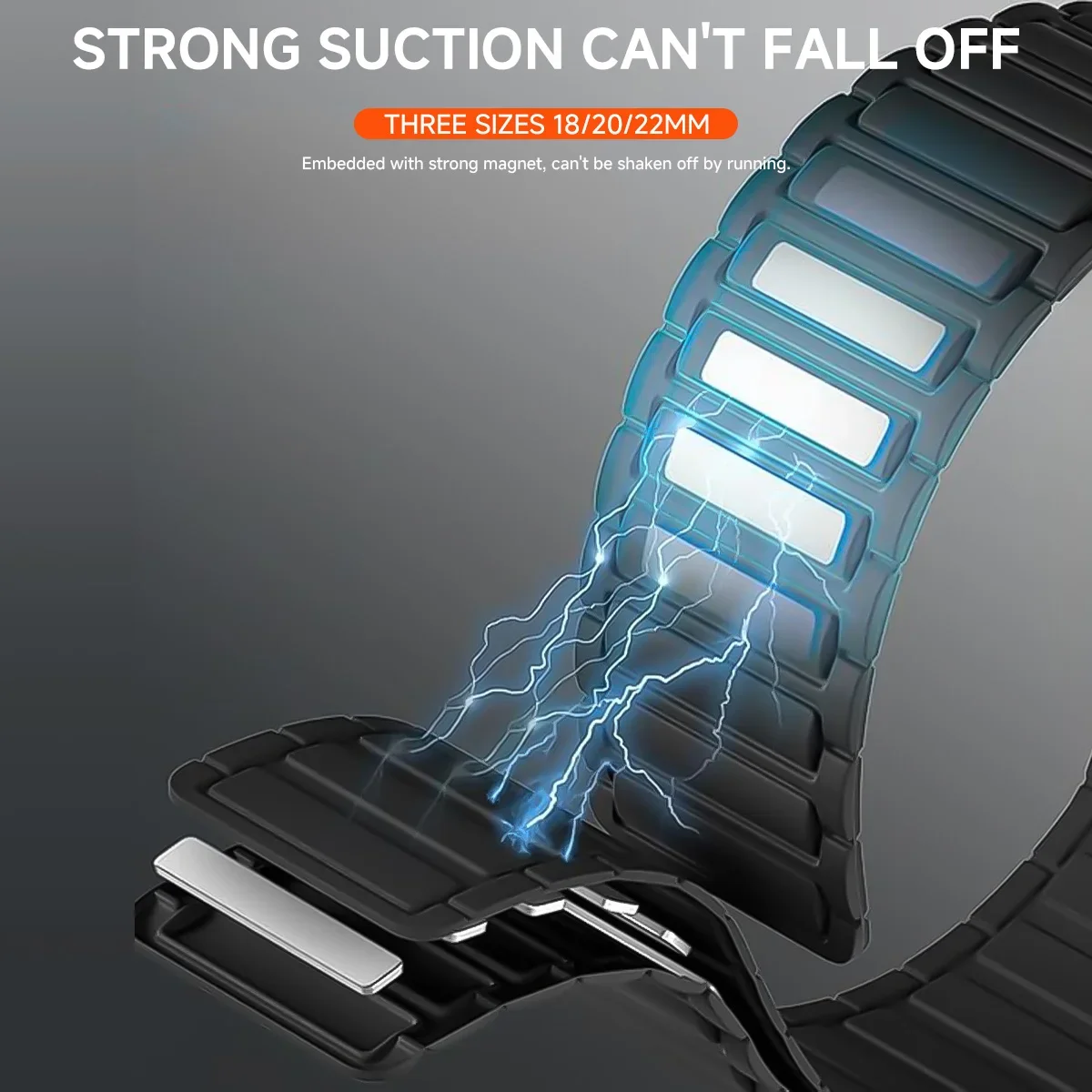 Magnetic Strap for Samsung Galaxy Fit 3 Sport Silicone Watch Band for Samsung Galaxy Fit3 Accessories Correa Men Women Bracelet