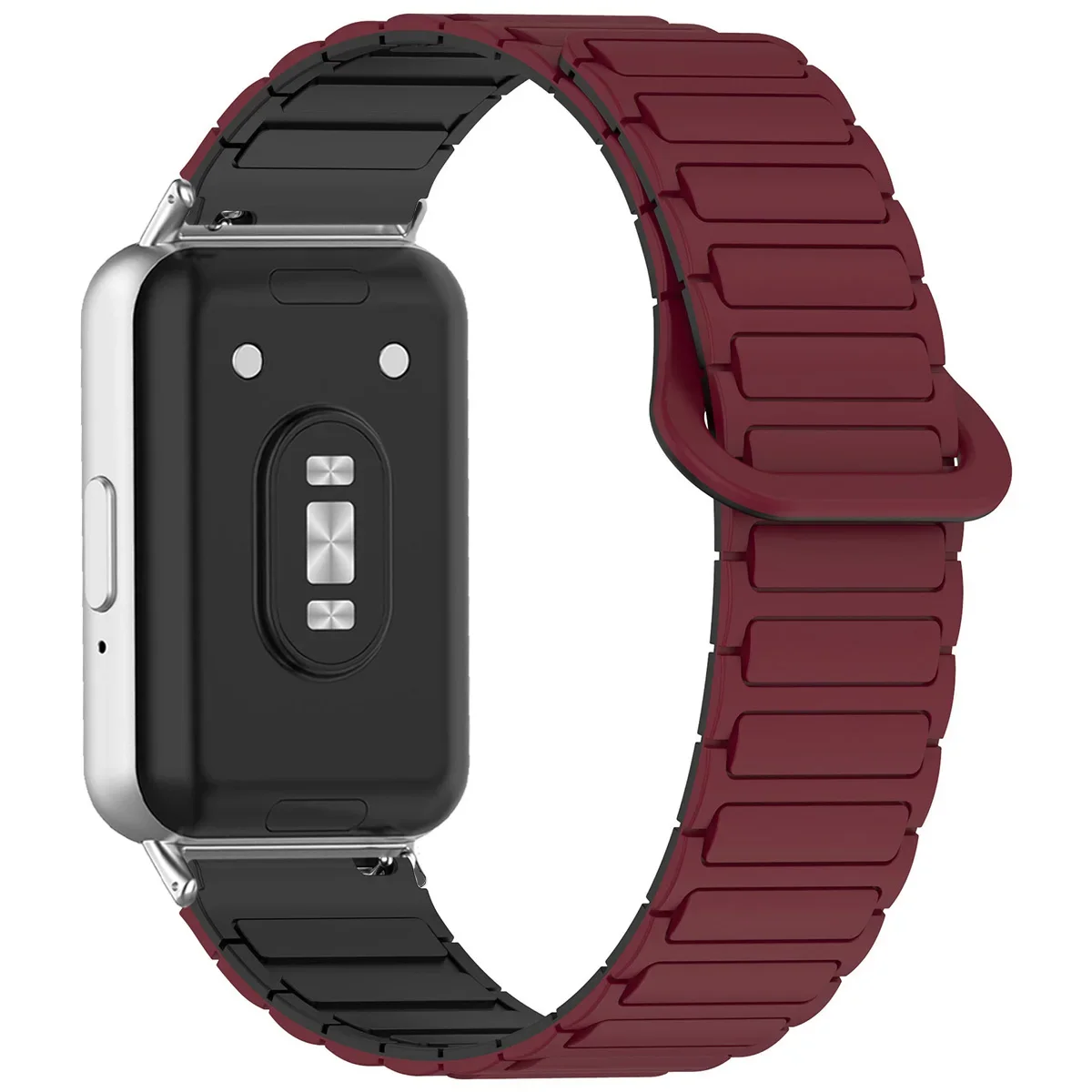 Magnetic Strap for Samsung Galaxy Fit 3 Sport Silicone Watch Band for Samsung Galaxy Fit3 Accessories Correa Men Women Bracelet