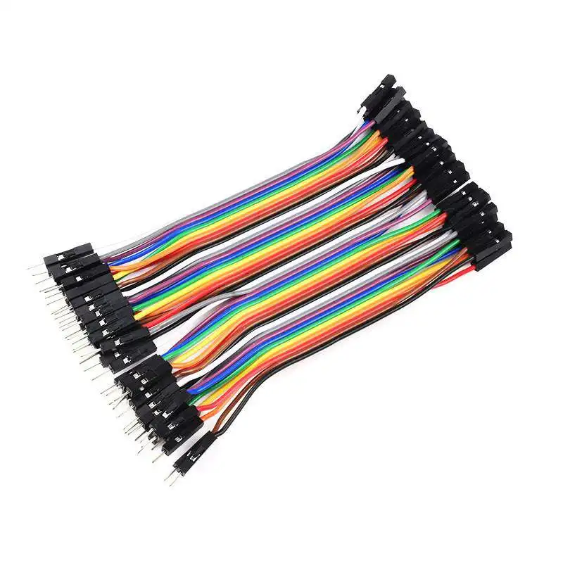 40P Dupont Cable 1007-26AWG-20CM Male To Female Connection Linesfor Arduino Mega2560 Nano ESP32