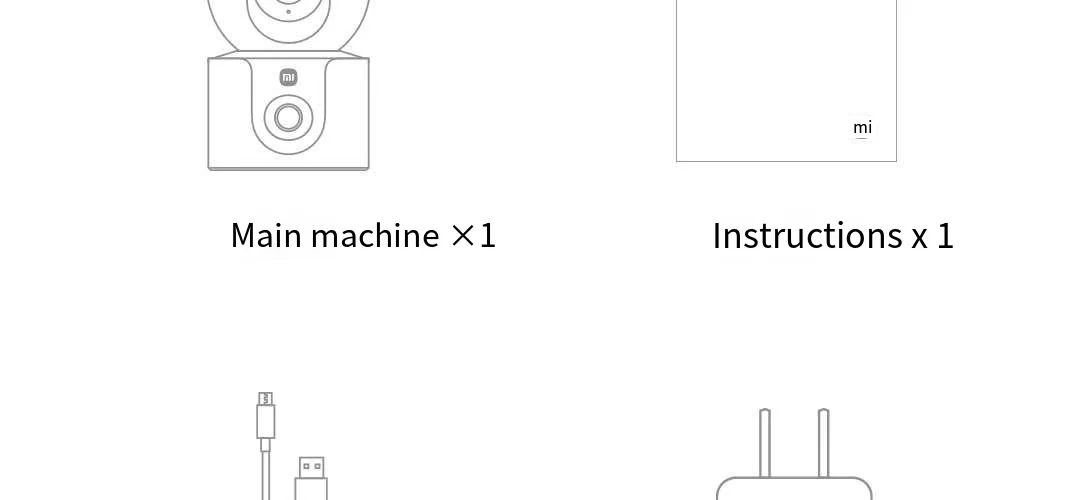 Xiaomi Smart Dual Lens Camera PTZ C300 360° AI Detection 3 Million Pixels Full Color Night Vision WiFi6 Home Security Mijia