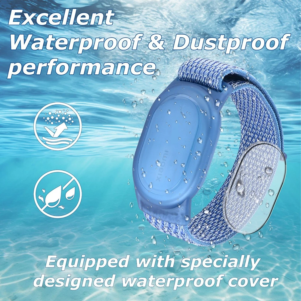 For Xiaomi Tag Kids Wristband Protective Case For Xiaomi Tag GPS Tracker Holder Nylon Bracelet Adjustable Anti Lost Watch Band