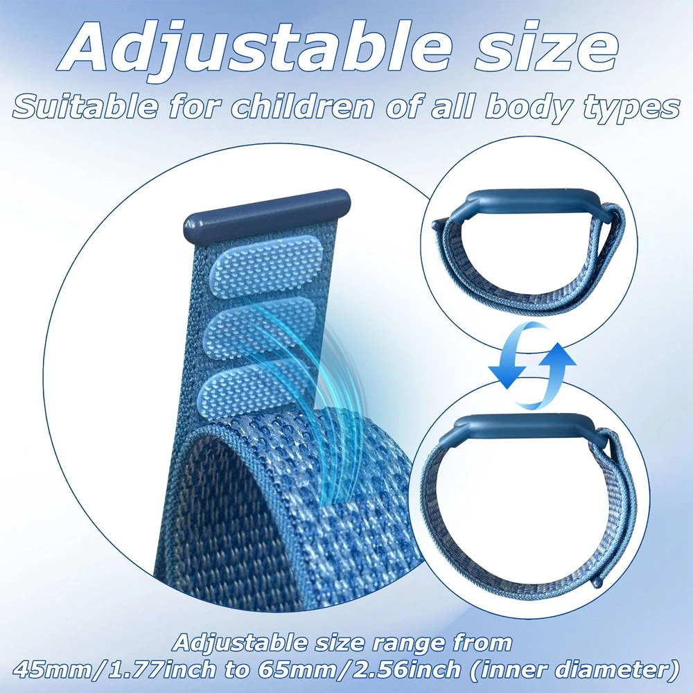 For Xiaomi Tag Kids Wristband Protective Case For Xiaomi Tag GPS Tracker Holder Nylon Bracelet Adjustable Anti Lost Watch Band