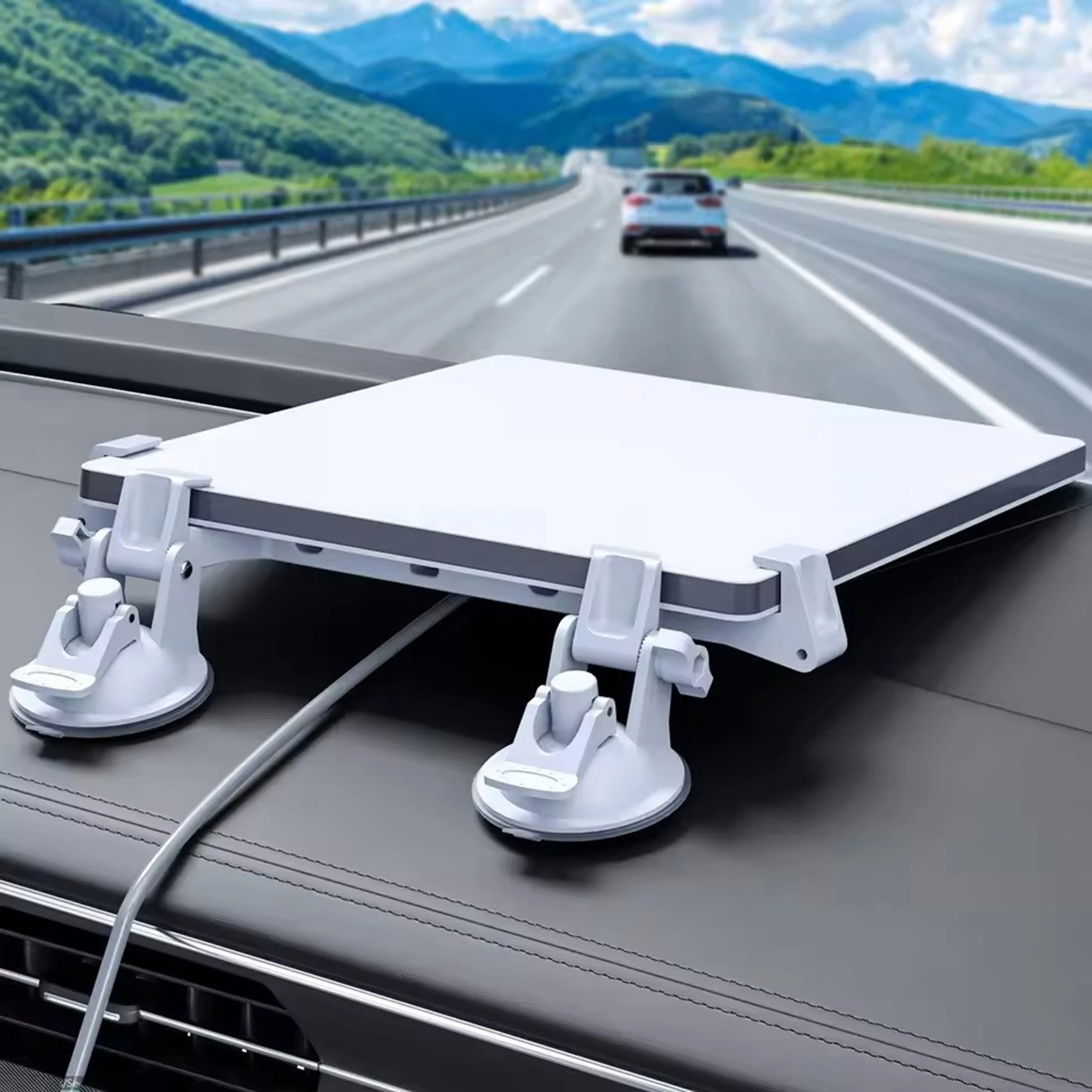 4 Suction Cups and 2 Brackets For Starlink Mini Mount Suction Cup Car Sunroof Suction Mounting Bracket for RVs,Vans,Boat,Trucks