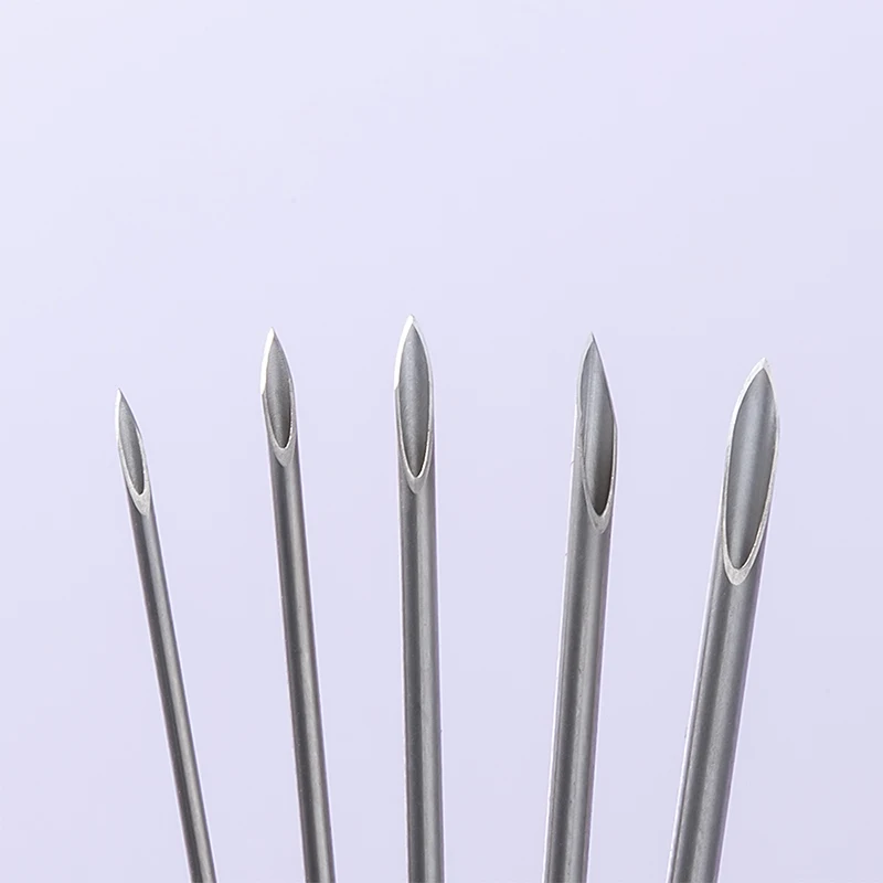 5-25pcs Disposable Sterile Body Piercing Needles Medical Tattoo Needle for Navel Nipple Lip Navel Ring Kit Surgical Steel Tool