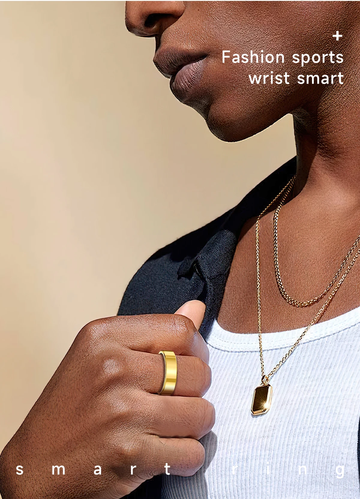 2026 New Smart Ring Heart Rate Blood Pressure Sleep Monitoring Motion Tracking IP68 Waterproof Men Women Smart Ring Holiday Gift