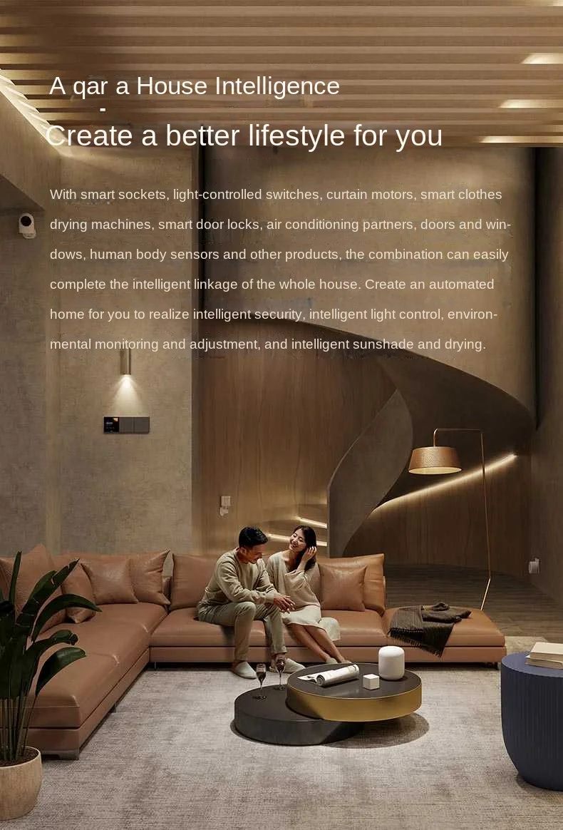 Aqara Smart Dimmer H1 Wireless Rotary Switch Zigbee3.0 Remote Control for Smart Home Bulb Light Curtain Work with APP Homekit "