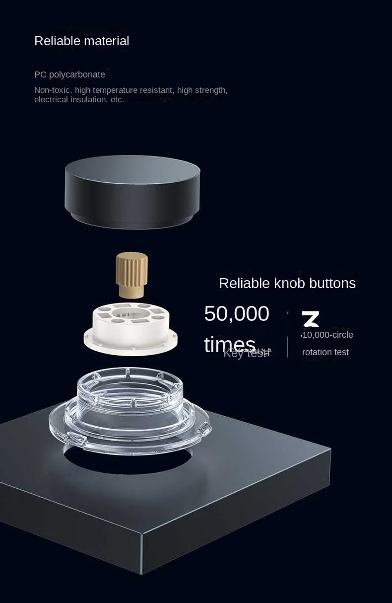 Aqara Smart Dimmer H1 Wireless Rotary Switch Zigbee3.0 Remote Control for Smart Home Bulb Light Curtain Work with APP Homekit "