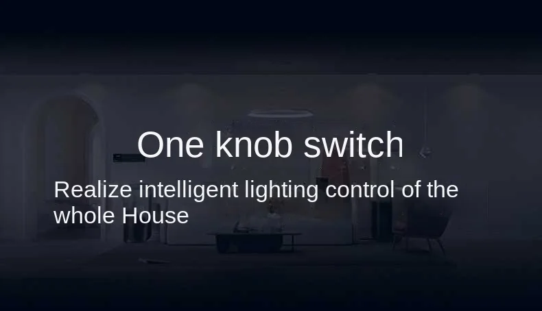 Aqara Smart Dimmer H1 Wireless Rotary Switch Zigbee3.0 Remote Control for Smart Home Bulb Light Curtain Work with APP Homekit "