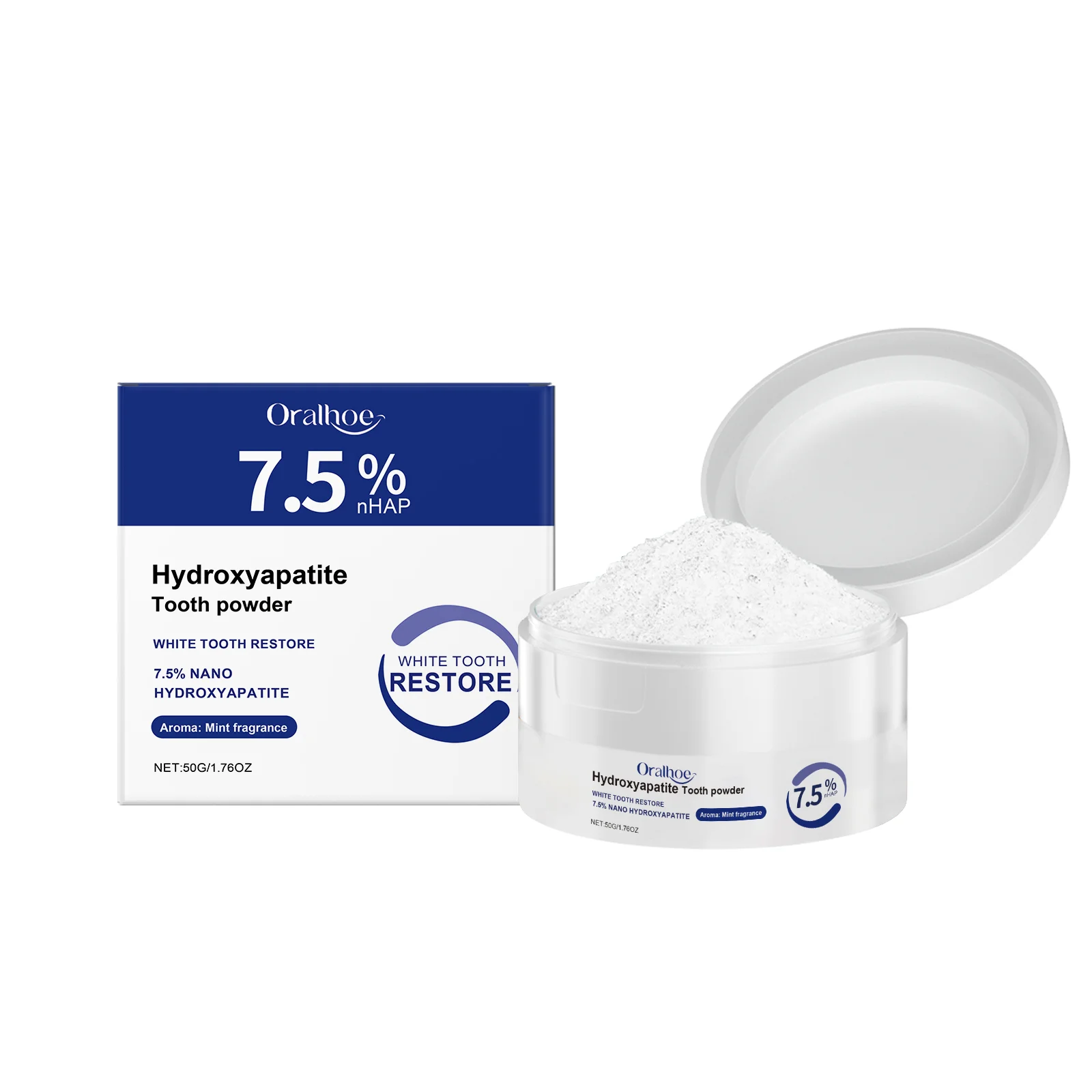 Delicate teeth care, strong cleaning power, long-term fresh breath and white smile