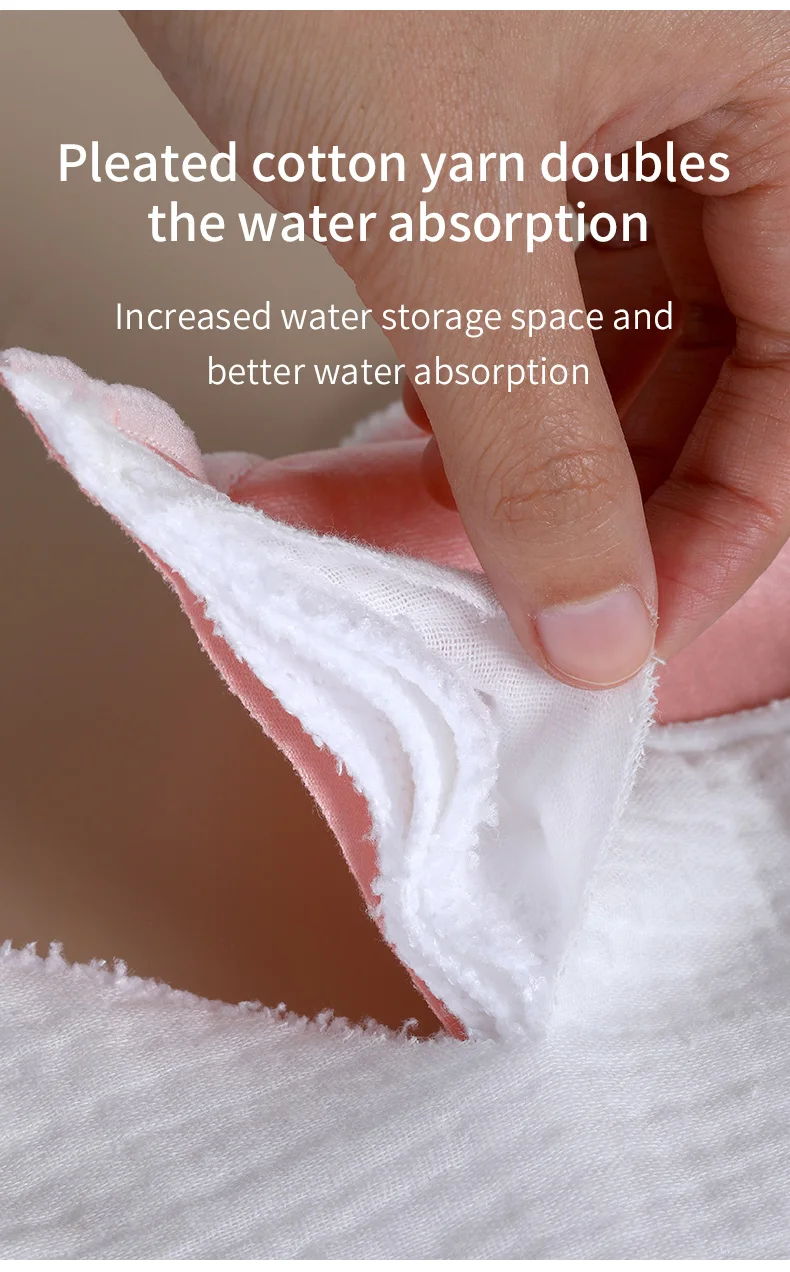 AIO Ultra Absorbent Cotton Yarn Sanitary Pads Washable Reusable Feminine Hygiene Pads for Heavy Flow & Daily Use