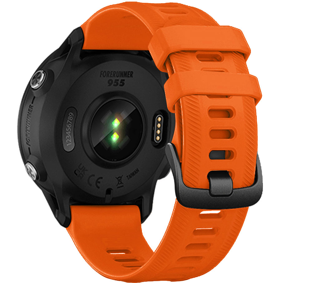 Official Watchbands For Garmin Forerunner 955 22mm Watch Silicone Bracelet Wristbands For Forerunner 945 935 745 Fenix 5 6 Strap