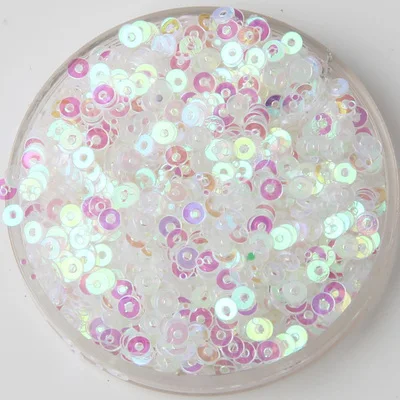 3mm 4mm 5mm 6mm Sequin Flat Round Loose Sequins Crafts Paillette Sewing Clothes Decoration DIY Accessory Lentejuelas Para Coser
