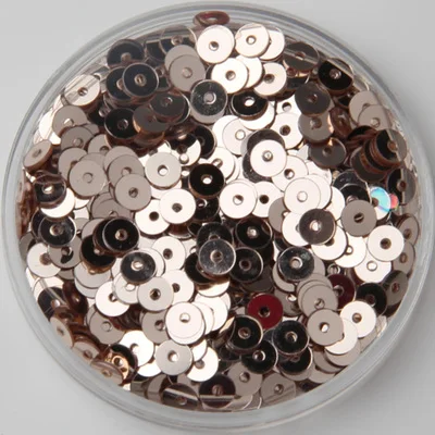 3mm 4mm 5mm 6mm Sequin Flat Round Loose Sequins Crafts Paillette Sewing Clothes Decoration DIY Accessory Lentejuelas Para Coser