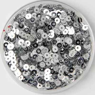 3mm 4mm 5mm 6mm Sequin Flat Round Loose Sequins Crafts Paillette Sewing Clothes Decoration DIY Accessory Lentejuelas Para Coser