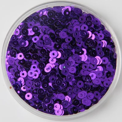 3mm 4mm 5mm 6mm Sequin Flat Round Loose Sequins Crafts Paillette Sewing Clothes Decoration DIY Accessory Lentejuelas Para Coser