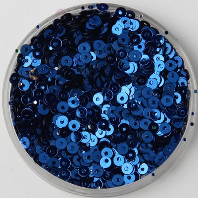3mm 4mm 5mm 6mm Sequin Flat Round Loose Sequins Crafts Paillette Sewing Clothes Decoration DIY Accessory Lentejuelas Para Coser