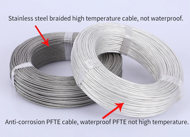 0-800 Degree M8 1m 2m 3m 5m K J PT100 Type 50mm 150mm 100mm 200mm Probe Screw Thread Cable Thermocouple Oven Temperature Sensor