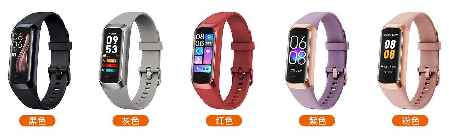 LIGE Amoled Smart Watch Smartwatch Band Women Heart Rate Blood Waterproof Connected Smart Bracelet Sport Fitness Tracker Watch