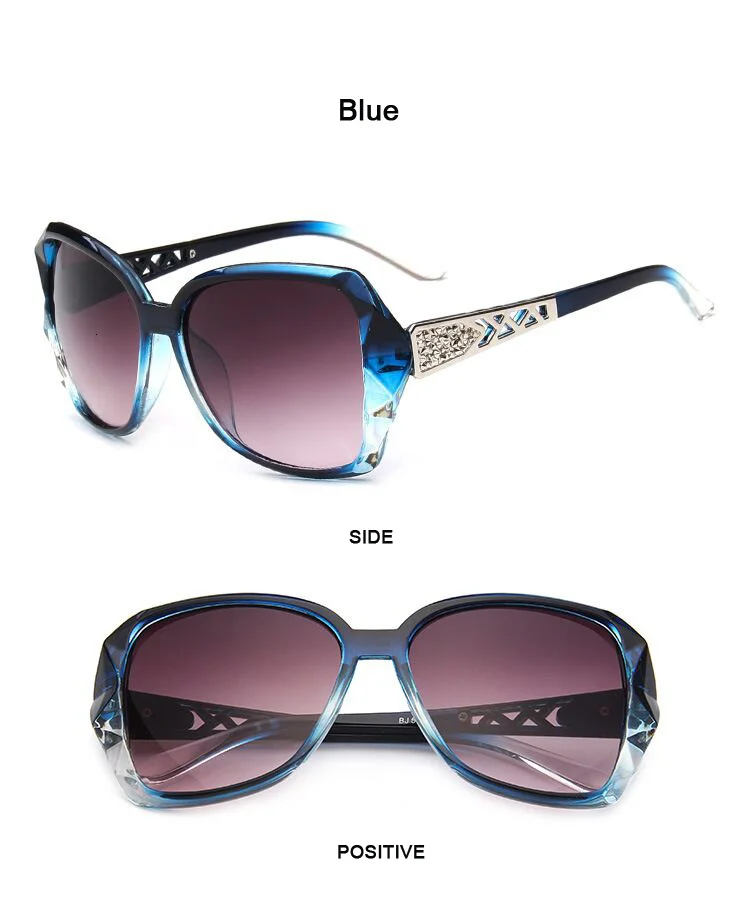 Fashion Square Sunglasses Woman Luxury Brand Big Purple Sun Glasses Female Mirror Shades Ladies Oculos De Sol Feminino