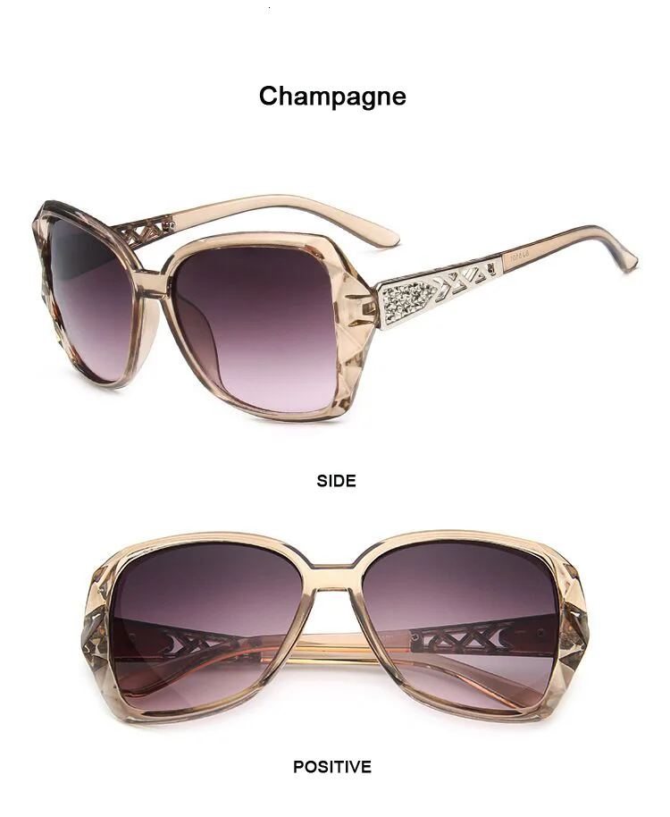 Fashion Square Sunglasses Woman Luxury Brand Big Purple Sun Glasses Female Mirror Shades Ladies Oculos De Sol Feminino