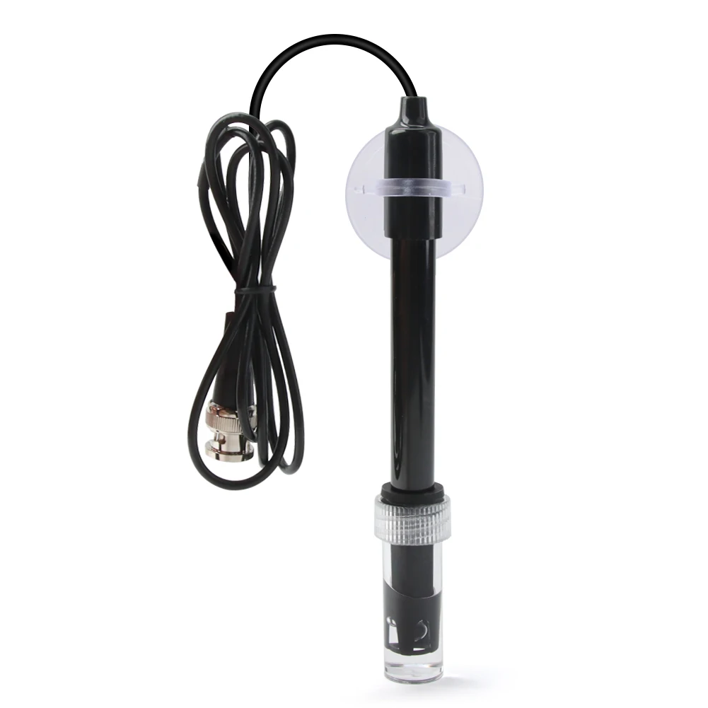 Yieryi Ph Replacement Probe Aquarium Hydroponic Laboratory Electrode Ph Meter Potential Test BNC Q9 Connector 1.2/3M Wire Probe