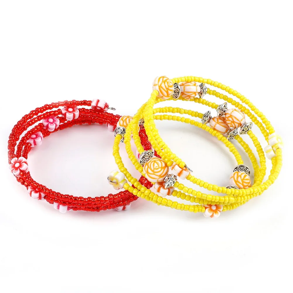 Wholesale 100 Loops 0.6mm Thick Memory Beading Steel Wire for DIY Jewelry Findings Bangle Bracelet Creative Handicraft Making