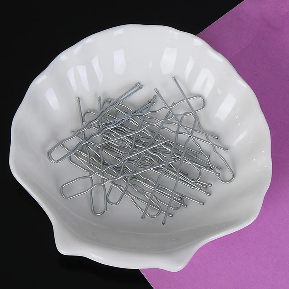 5/7cm 20Pcs U Shaped Hairpin Hair Clips Bobby Pins Metal Barrette Women Modeling Tools Bridal Hairstyle Tool для волос DROPSHIP