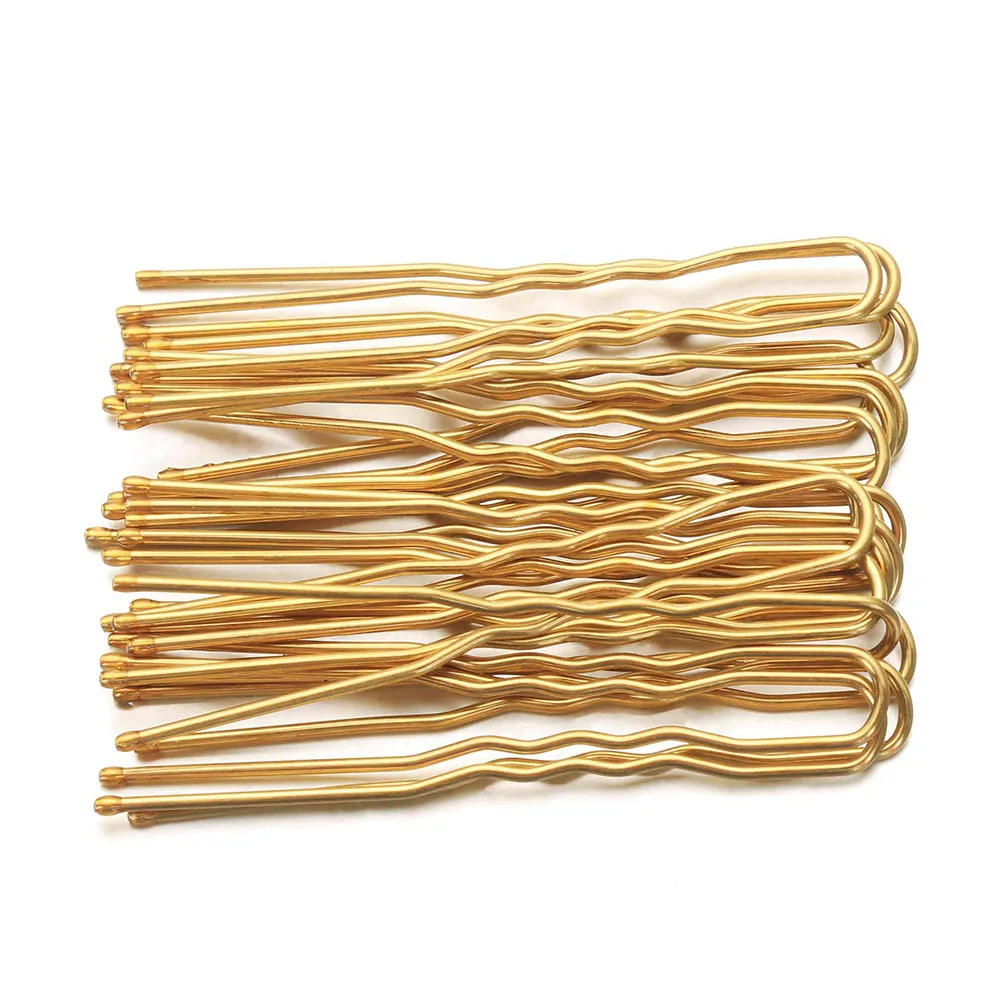 5/7cm 20Pcs U Shaped Hairpin Hair Clips Bobby Pins Metal Barrette Women Modeling Tools Bridal Hairstyle Tool для волос DROPSHIP