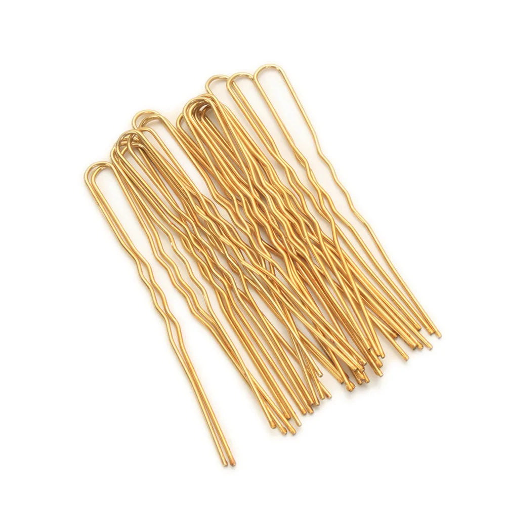 5/7cm 20Pcs U Shaped Hairpin Hair Clips Bobby Pins Metal Barrette Women Modeling Tools Bridal Hairstyle Tool для волос DROPSHIP