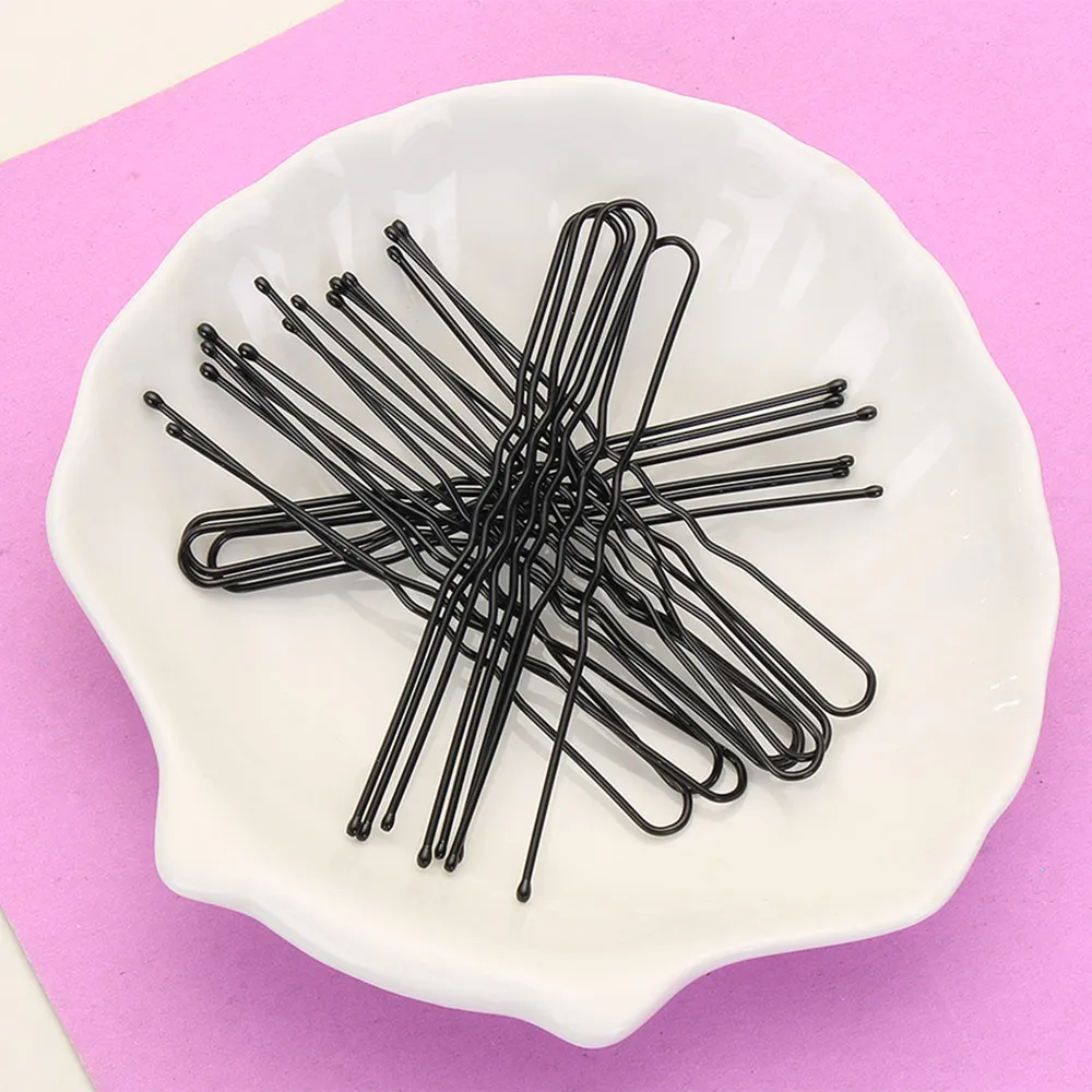 5/7cm 20Pcs U Shaped Hairpin Hair Clips Bobby Pins Metal Barrette Women Modeling Tools Bridal Hairstyle Tool для волос DROPSHIP