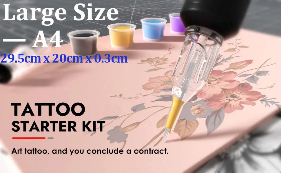 15/10/8/5/1pcs Tattoo Practice Skin 3MM Silicone Fake Skin Double-Sided for Permanent Makeup Training Supply Tattoo Accessory