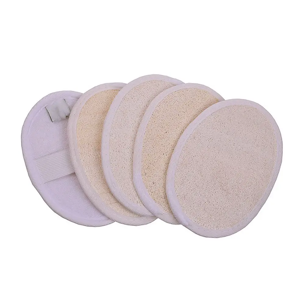 Natural Loofah Bath Brush Soft Body Scrub Exfoliating Scrub Shower Loofah Sponge Exfoliator Massager Deep Cleaning Bathing Tools